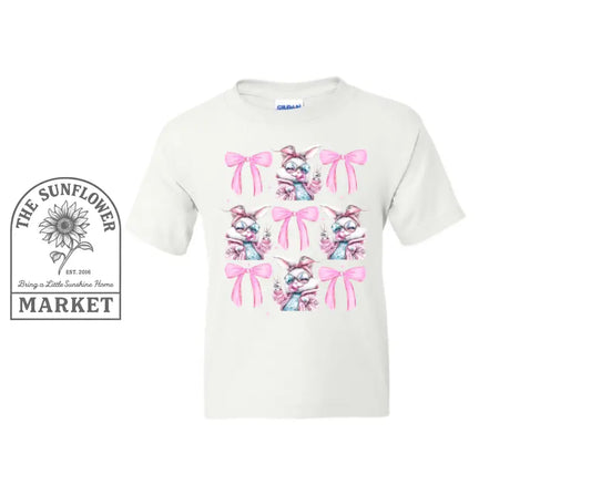 Easter Bunny Bows - graphic tees