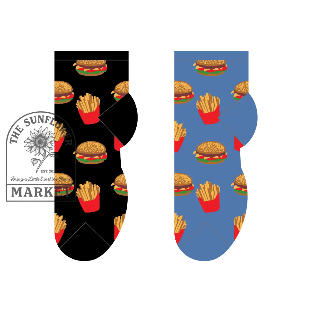 Hamburger & Fries