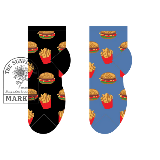 Hamburger & Fries