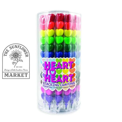 Heart to Heart Stacking Crayons