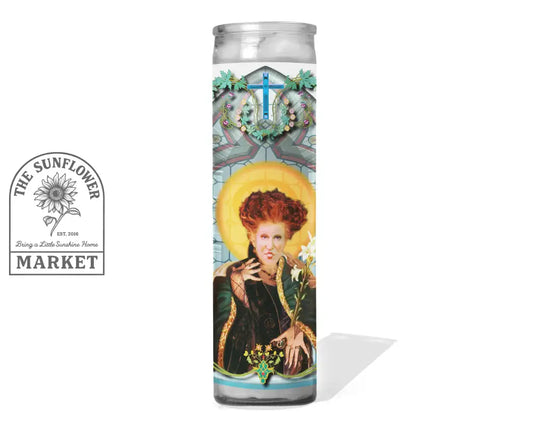 Hocus Pocus Prayer Candle (Winifred Sanderson)