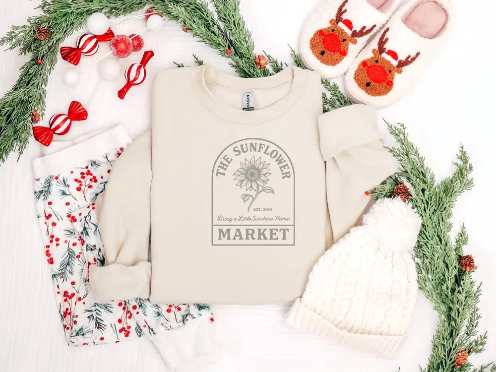 Ugly Sweater YW - Small / Sand Crew