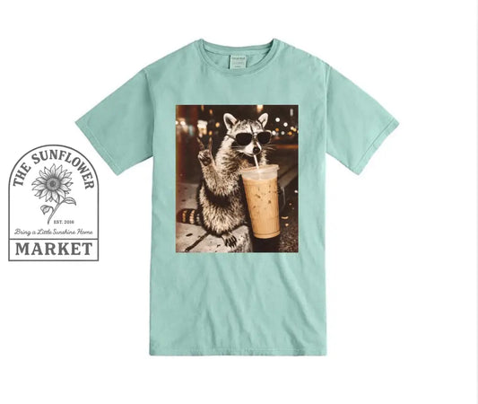 Iced Coffee Raccoon