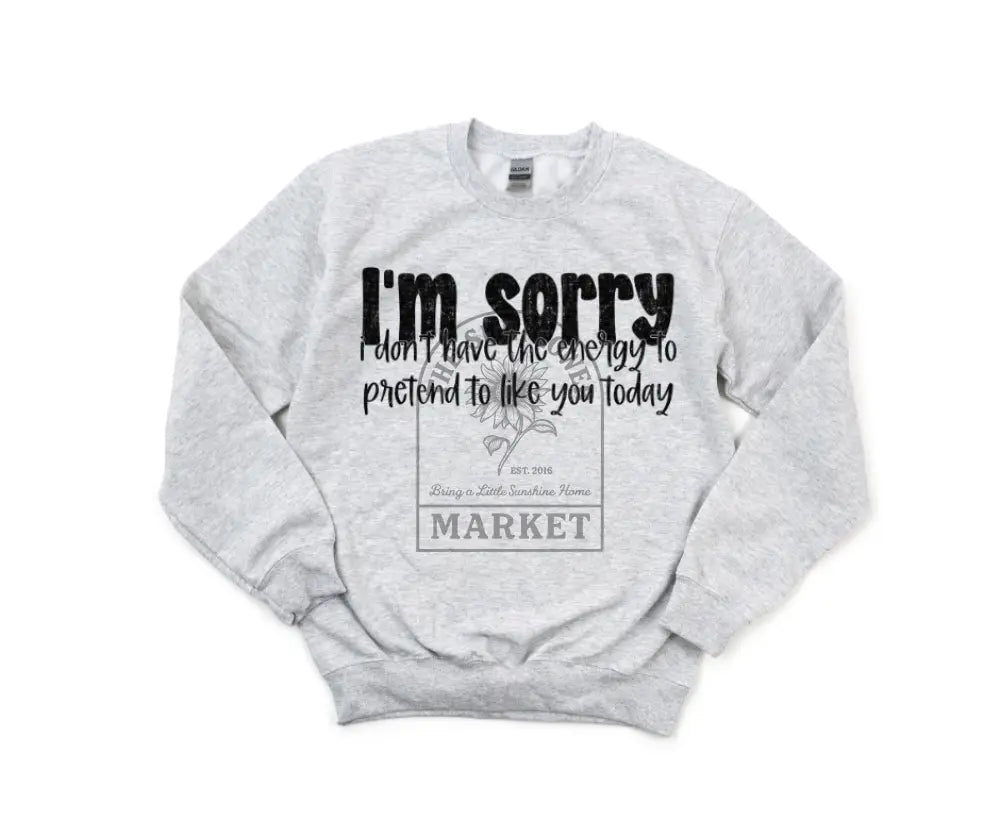 I’m Sorry