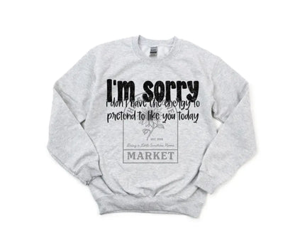 I’m Sorry