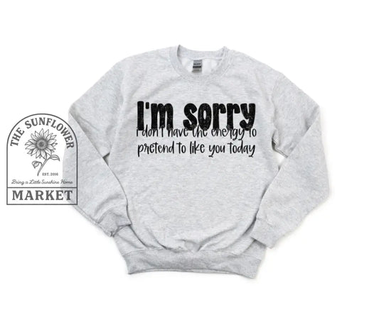 I’m Sorry