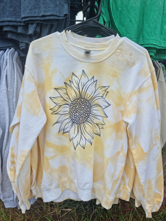 Sunflower Tie Dye