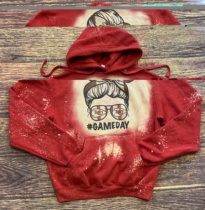 GameDay Bun Girl Hoodie