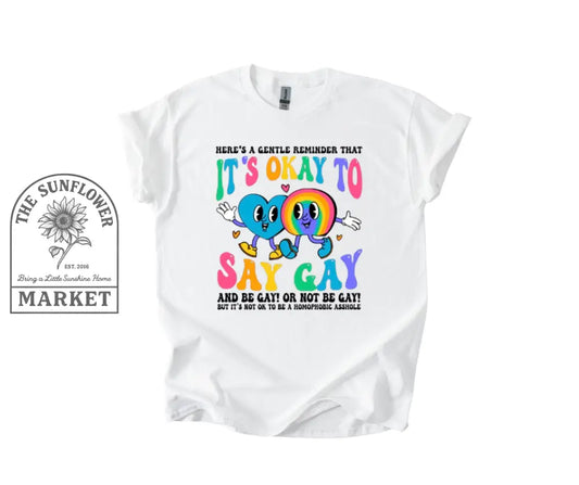 It’s Okay To Say Gay