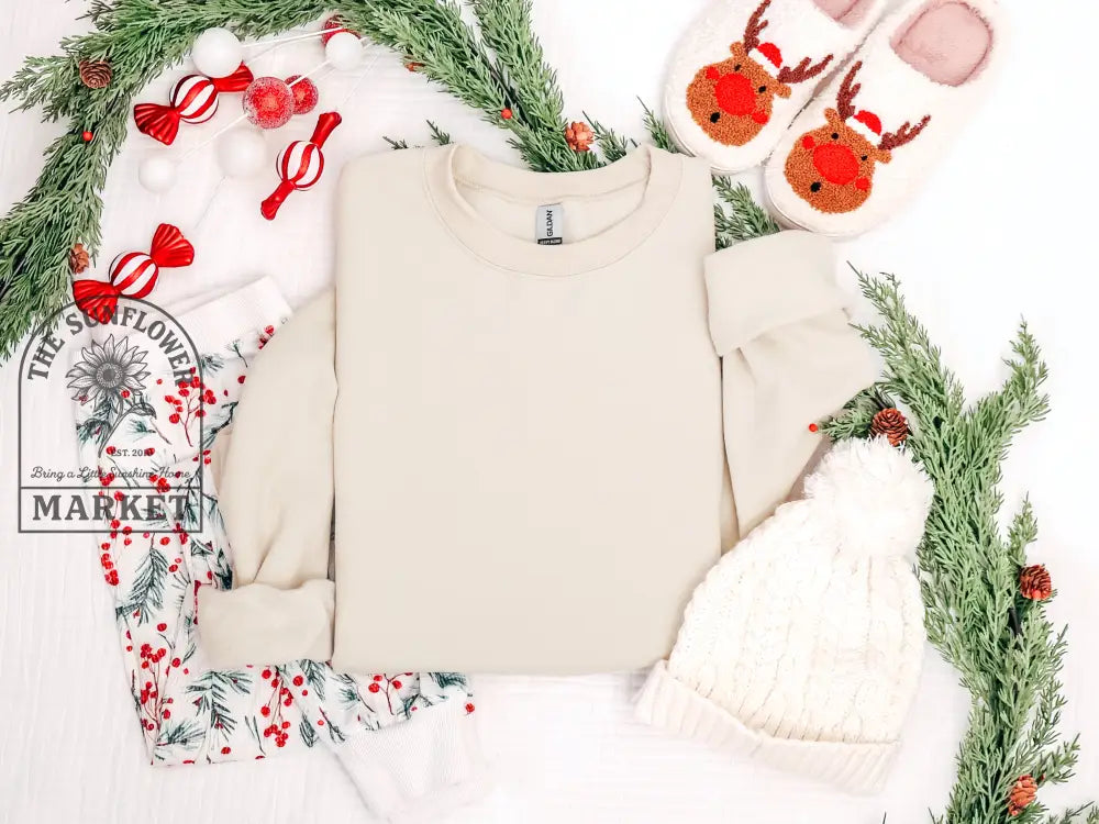 Ugly Sweater YW - Small / Sand Crew