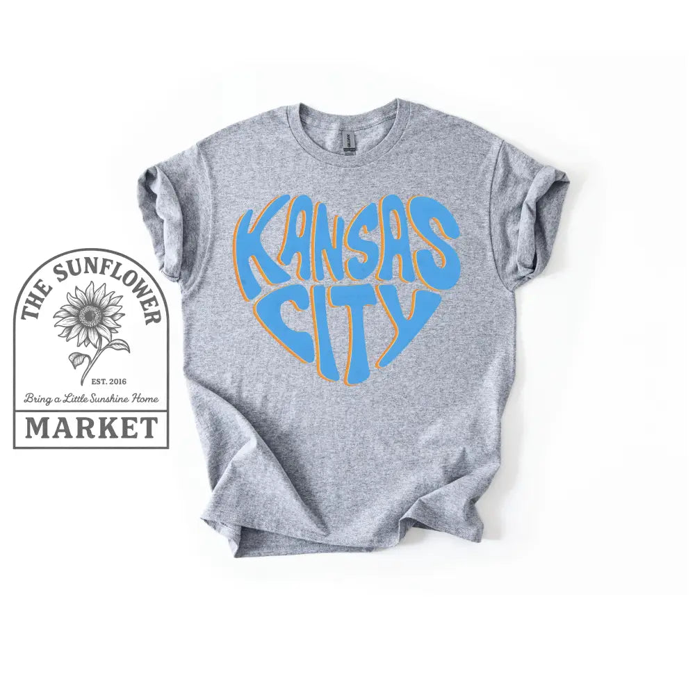 Kansas City Blue Heart