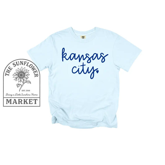 Kansas City Signature Heart Blue