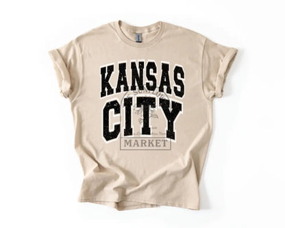 Kansas City Varsity Black White