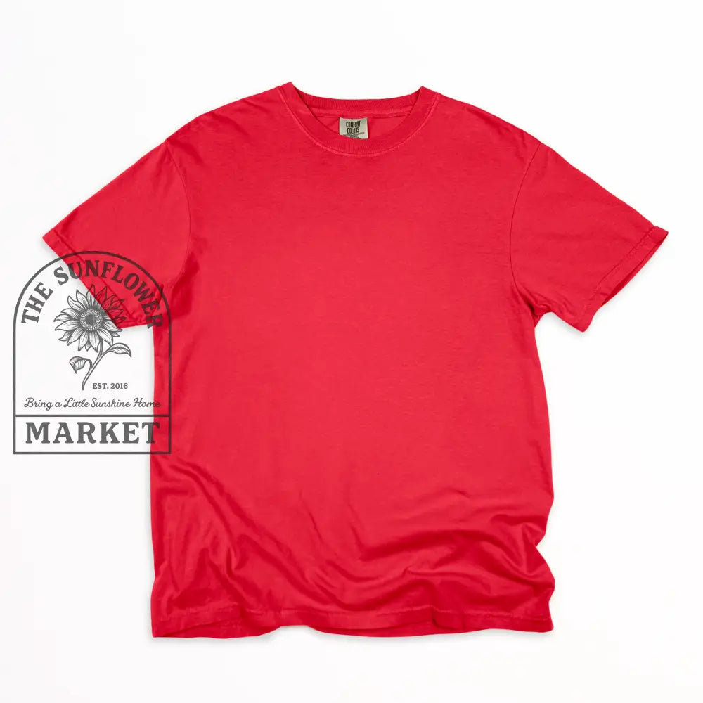 Kansas City Yellow White - Small / CC Red Tee