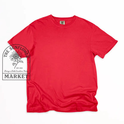 Kansas City Yellow White - Small / CC Red Tee