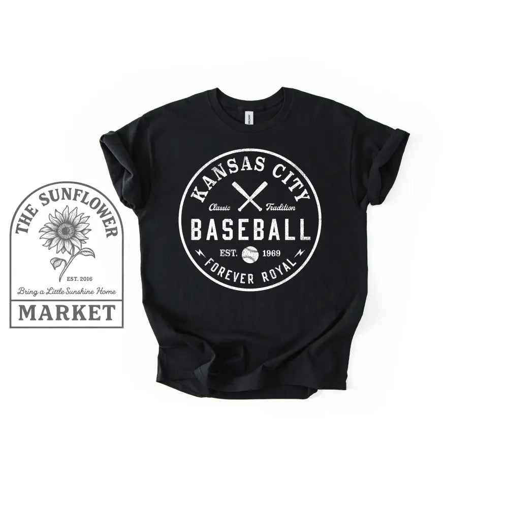 KC Baseball Vintage Circle
