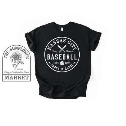 KC Baseball Vintage Circle