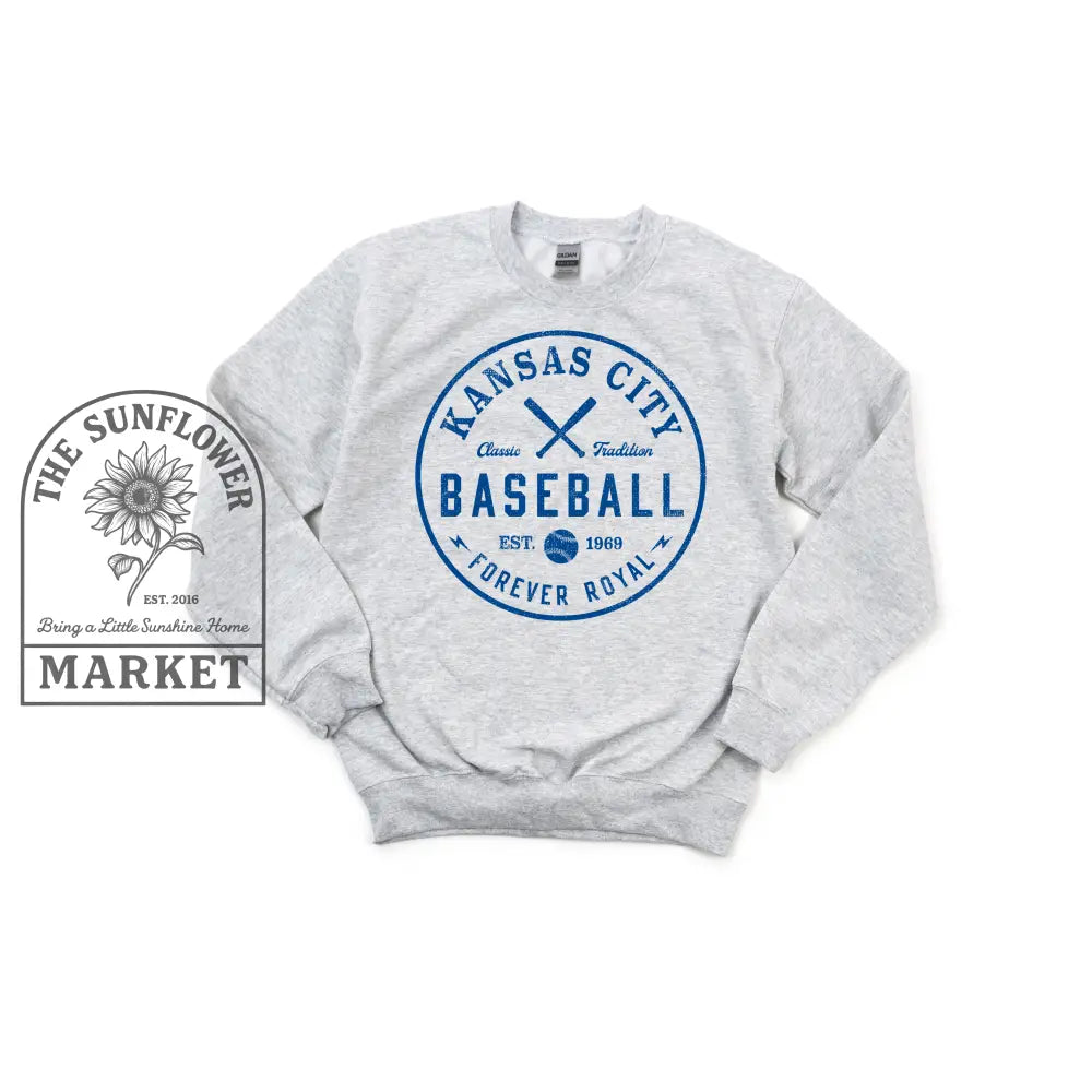 KC Baseball Vintage Circle