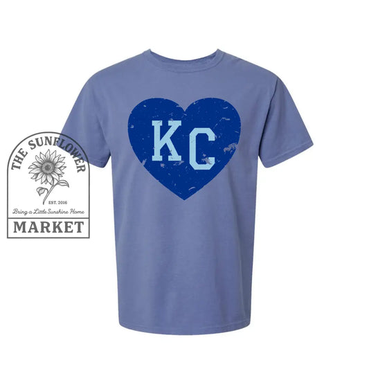 KC Dark Blue Heart