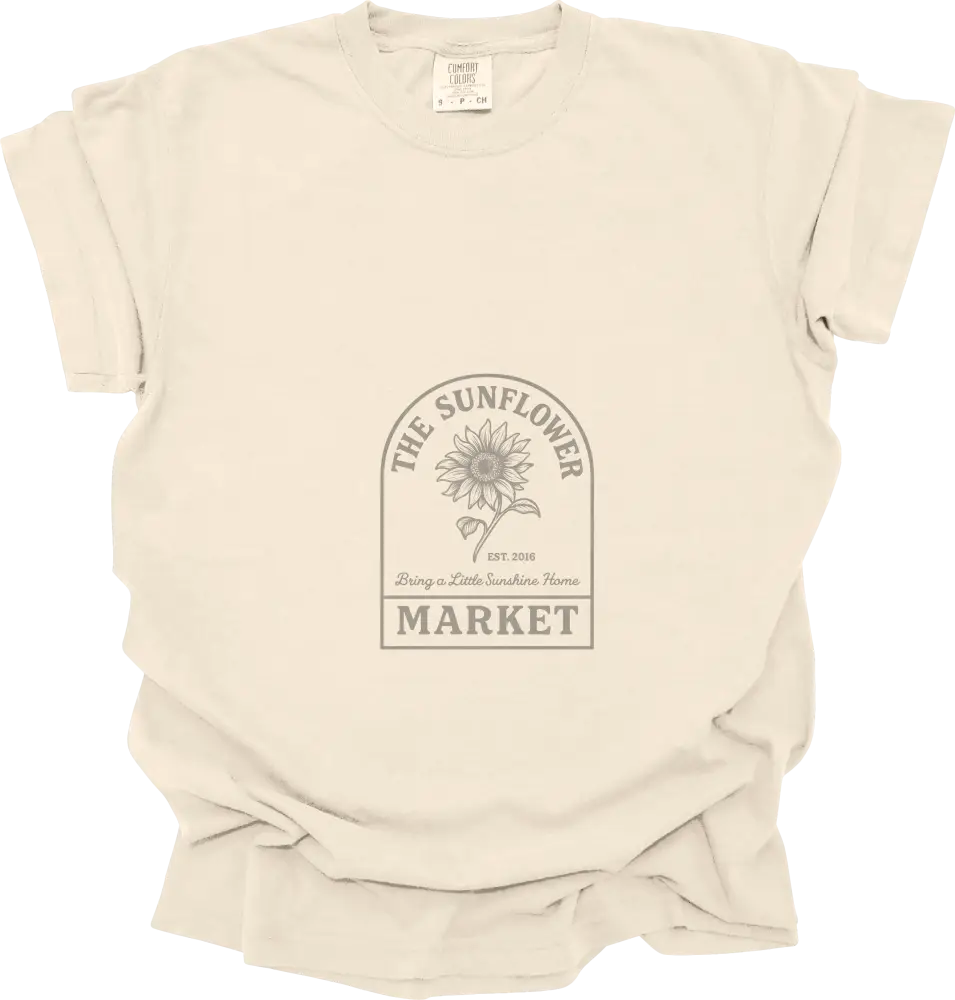 KC Football Template - Small / CC Ivory Tee