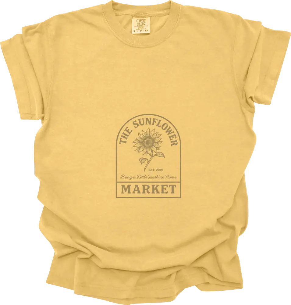 KC Football Template - Small / CC Mustard Tee