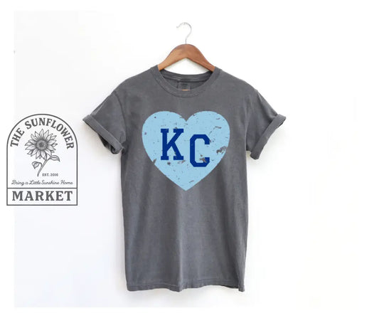 KC Light Blue Heart