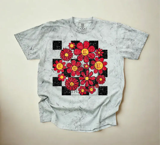 KC Red Gold Daisies