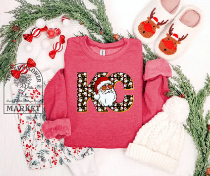 KC Santa Snowflake