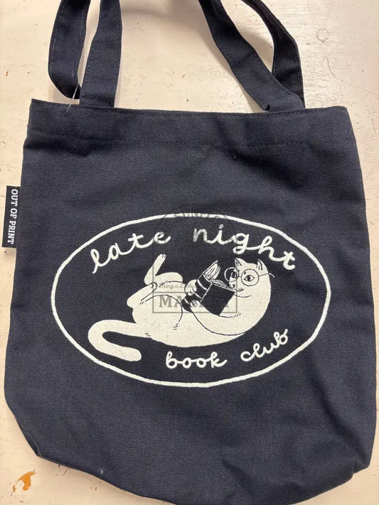 Late Night Book Club Tote