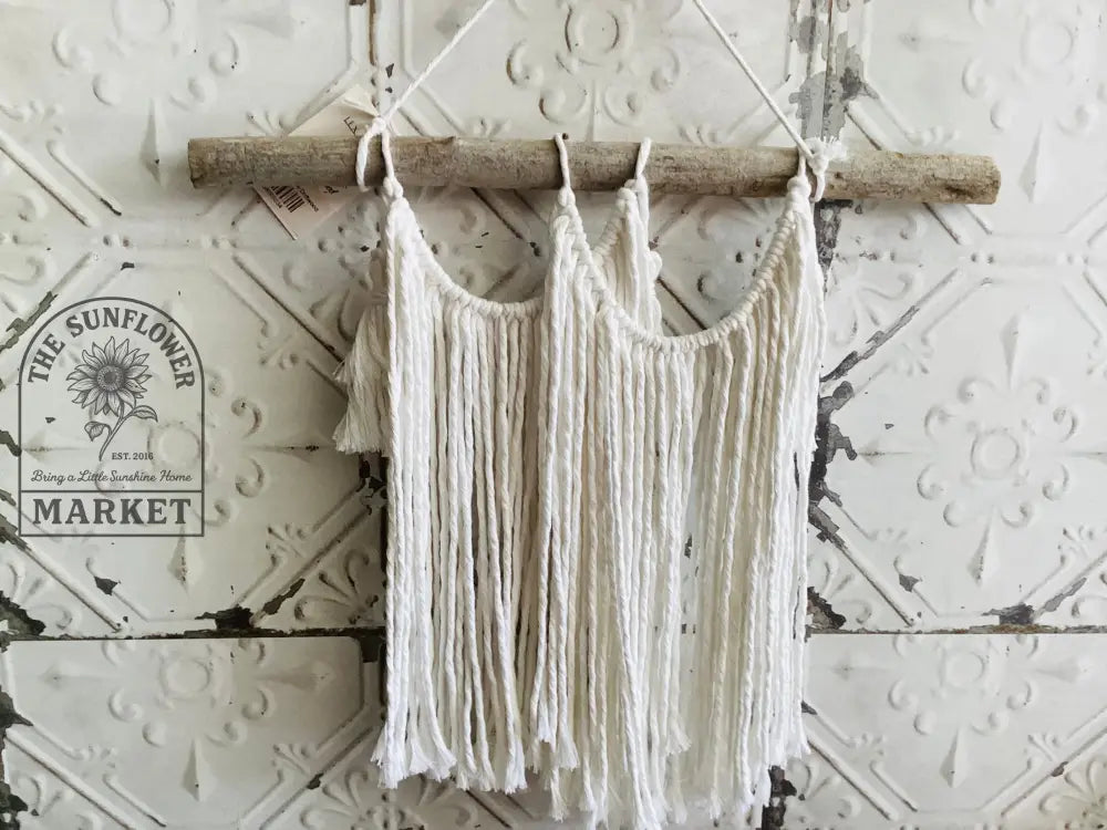Macrame - White Driftwood