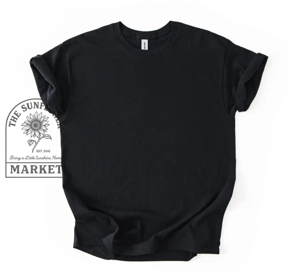Kansas - Small / Gildan Black Tee