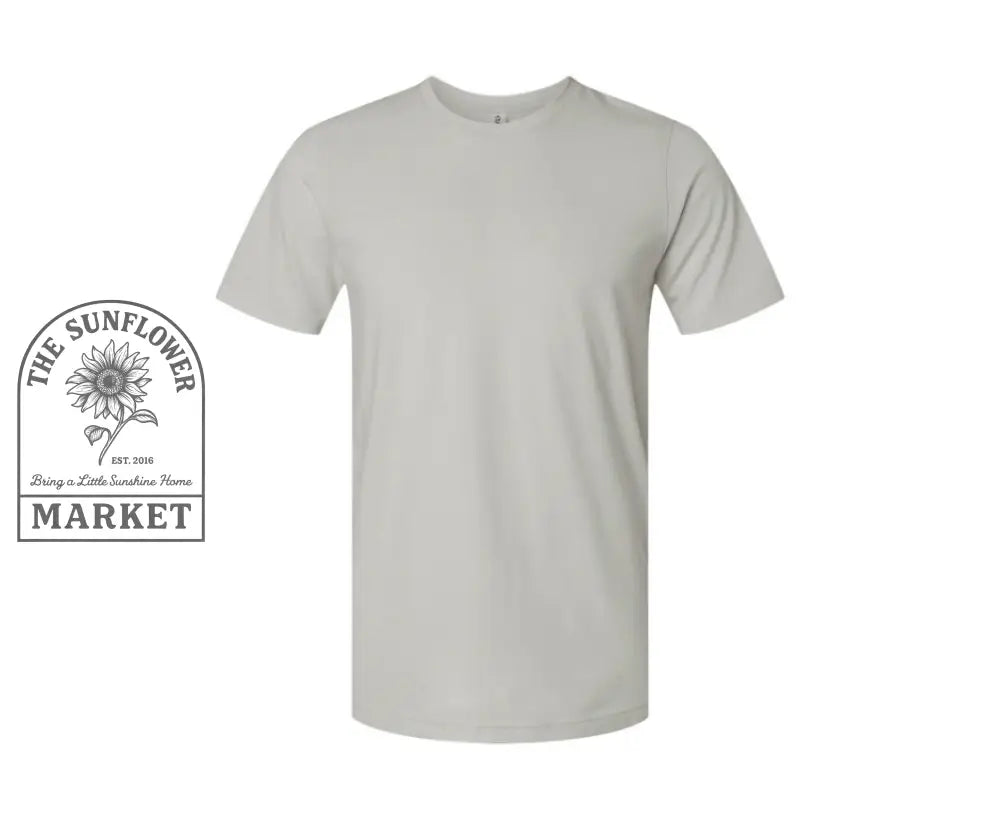 Soda Collage - Small / Tultex Silver