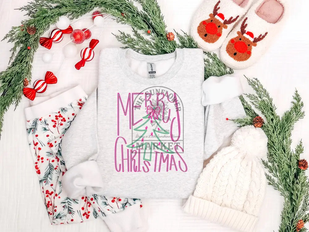 Merry Christmas Pink