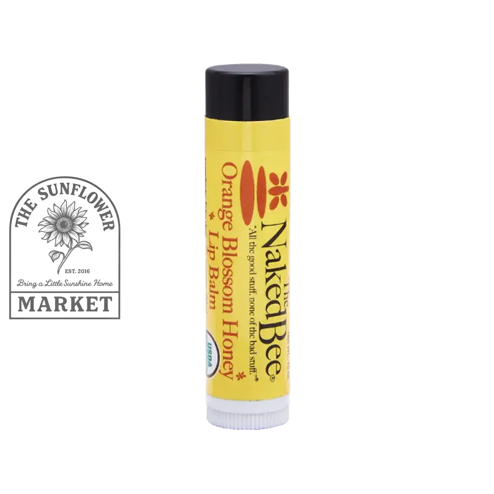 Naked Bee Lip Balm (Orange)