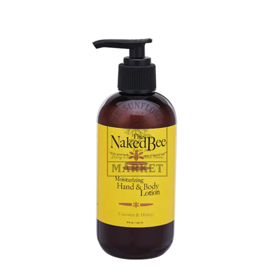 Naked Bee Lotion Bottle (Coconut-8oz)