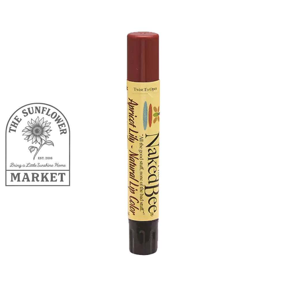 Naked Bee Shimmering Lip Color - Apricot lily