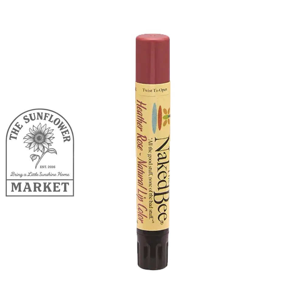 Naked Bee Shimmering Lip Color - Heather rose