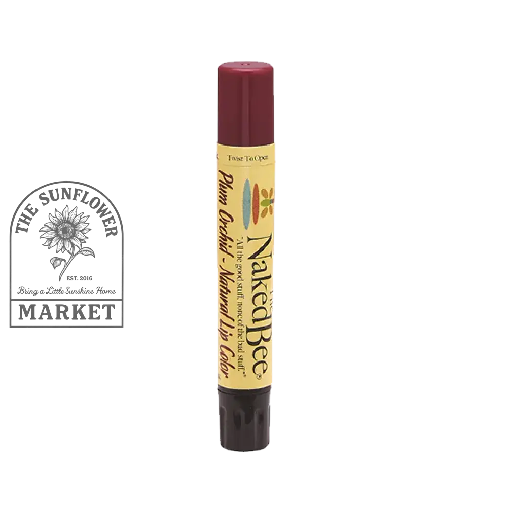 Naked Bee Shimmering Lip Color - Plum orchid