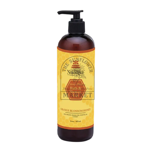Naked Bee Shower Gel (Orange-16oz)