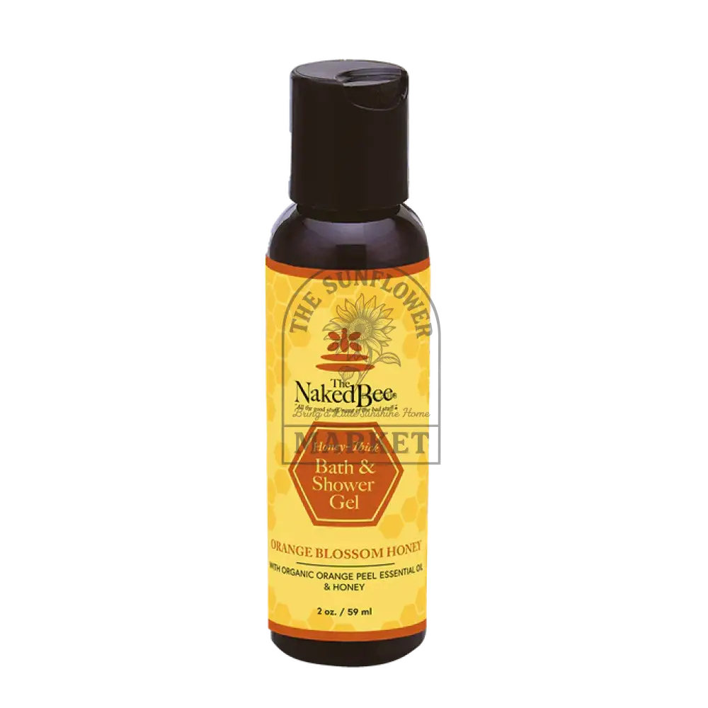Naked Bee Shower Gel (Orange-2oz)