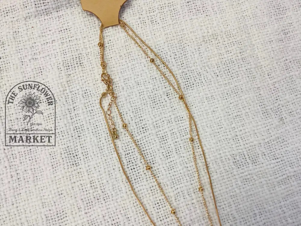 Necklace - 2 layer Snake Chain