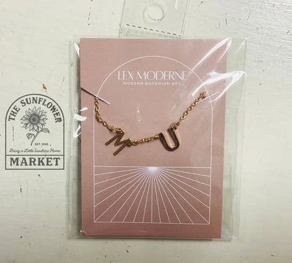 Necklace - SS Gold Mizzou