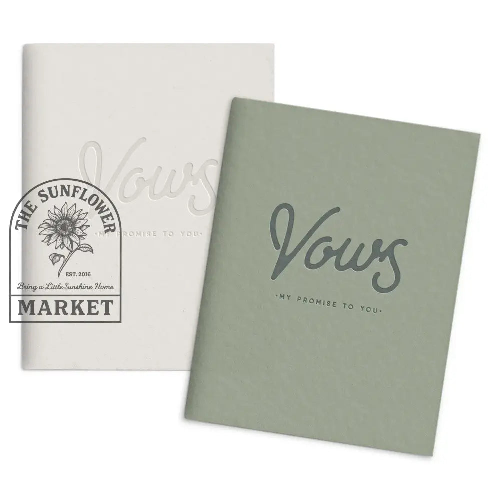Notebooks - Vows