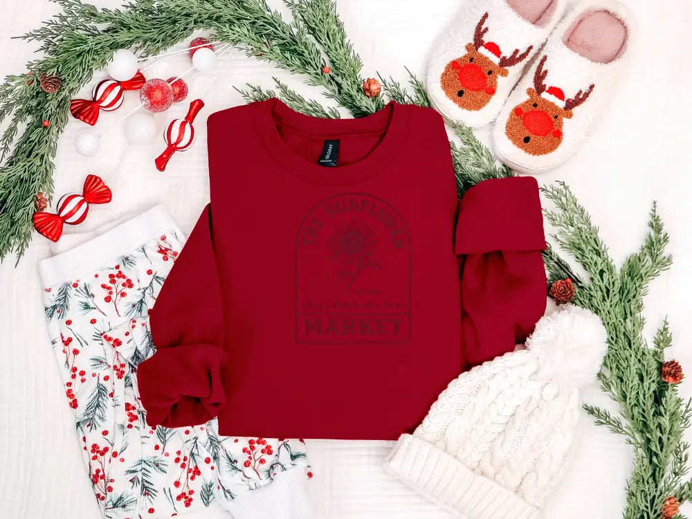 Ugly Sweater YW - Small / Garnett Crew