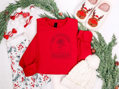 Ugly Sweater YW - Small / Red Crew
