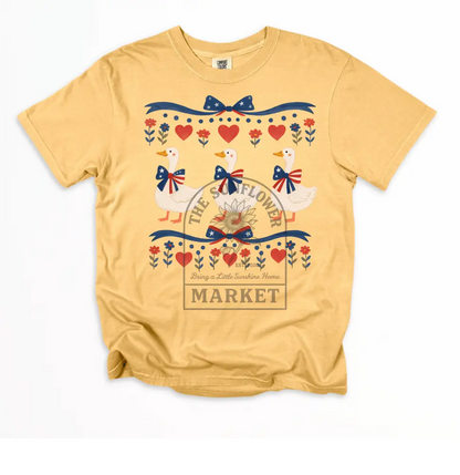Patriotic Geese