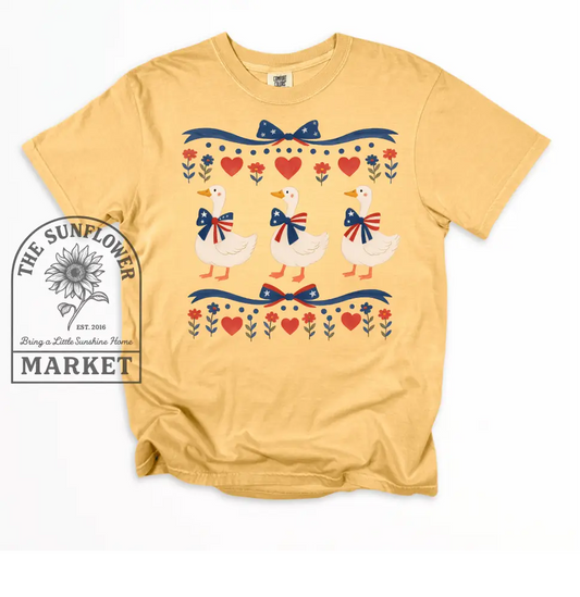 Patriotic Geese
