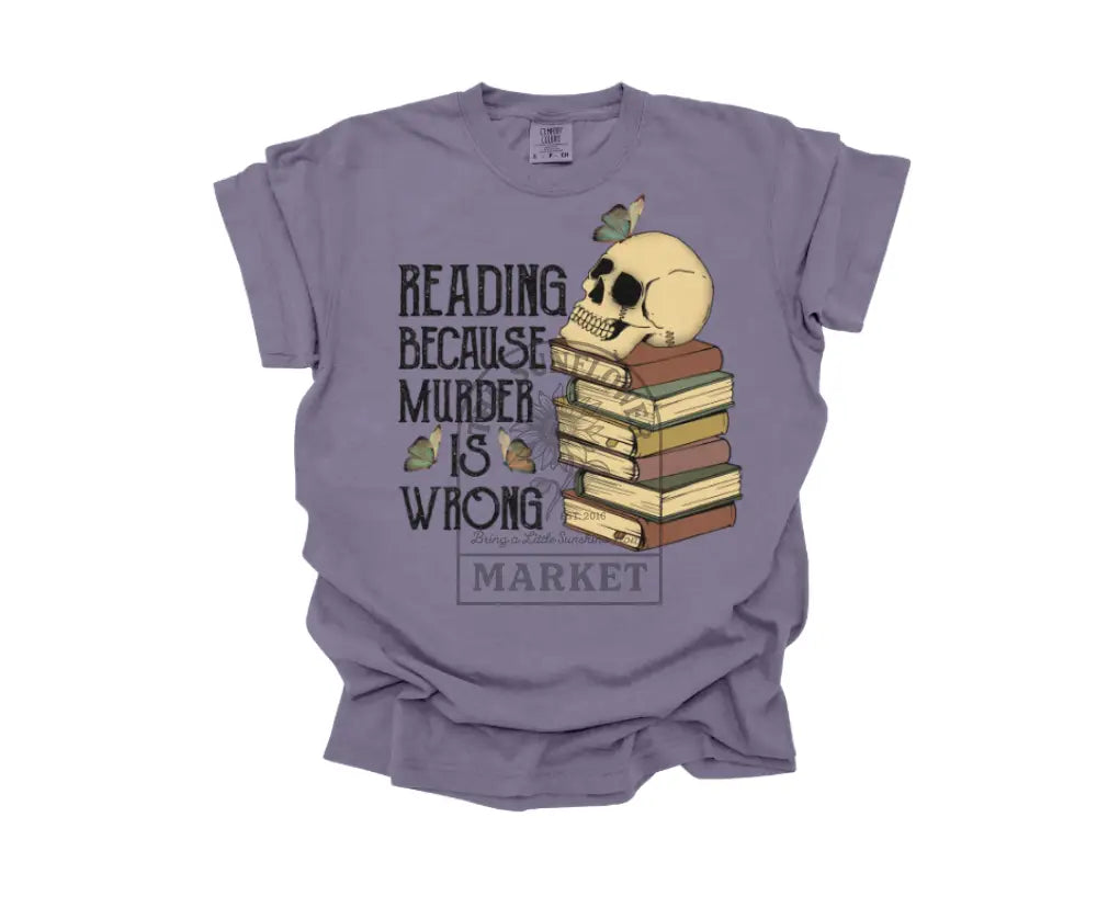Reading Because Murder is Wrong
