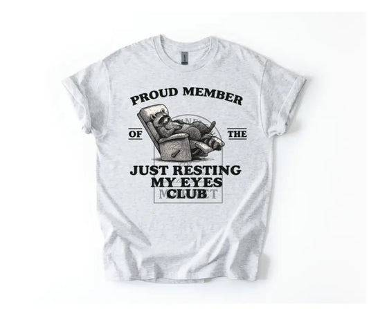 Resting My Eyes Club