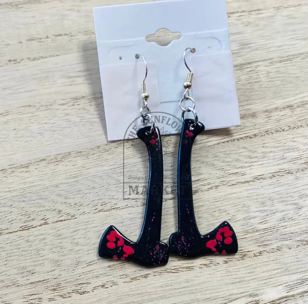 SD2/Earrings - Hatchet